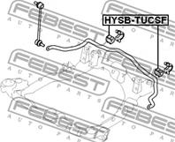 ВТУЛКА ПЕРЕДНЕГО СТАБИЛ. D24.8 (HYUNDAI TUCSON 200