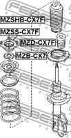 Mzss-cx7f опора задн.амортиз. mazda cx-7 er 06&gt