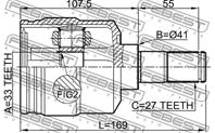 Шрус 1211-tuc27lh