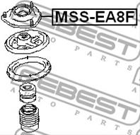 FEBEST MSS-EA8F Опора амортизатора MITSUBISHI GALANT 96-03 пер.