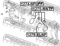 FEBEST 1275-MATF Рем. к-кт суппорта HYUNDAI ELANTRA/LANTRA 00-06 пер.