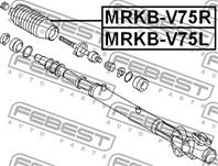 Пыльник рейки Mitsubishi Pajero IV 06