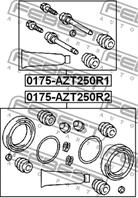 Направляющая суппорта Toyota Avensis 03-08/Corolla