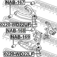 Опора шаровая 0220-wd22lf
