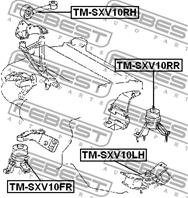 Опора двигателя tm-sxv10fr