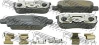 Колодки задние chrysler sebring ii 2006-2010 2001-sebr