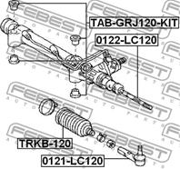 Нак.рул.тяги TOYOTA LAND CRUISER PRADO 120 GRJ12/KDJ12/RZJ12/TRJ12/VZJ12 2002-2009