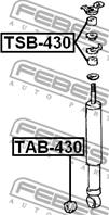 FEBEST TAB-430 Сайлентблок амортизатора TOYOTA LAND CRUISER 100 98-07 пер.