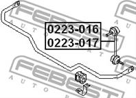 Стойка заднего стабилизатора правая NISSAN MURANO (2004&gt) TEANA - C 05/2007