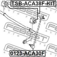 Втулка пер стаб комплект d22.2 toy rav4 aca3/ala3