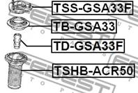 Подшип.опорный TOYOTA RAV4 ACA3/GSA3 2005-2013