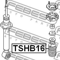 FEBEST TSHB16 Пыльник+отбойник TOYOTA/MITSUBISHI/HONDA/MAZDA/NISSAN (к-т на 1 амортизатор)