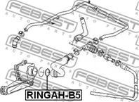 FEBEST RINGAH-B5 Кольцо уплотнительное VAG A3/A4/A6/FABIA/OCTAVIA/PASSAT B5/B6