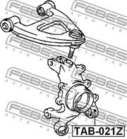 FEBEST TAB-021Z Сайлентблок цапфы TOYOTA MARK 2 92-96 зад.подв.