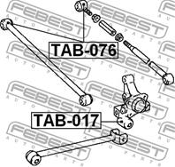 TAB-076_Сайлентблок TAB-076