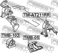 Опора двигателя tm-at211rr