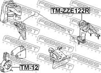 Опора двигателя tm-zze122r