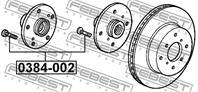 0384-002_шпилька колёсная! Honda Accord 02-08