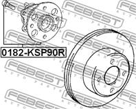 Ступица 0182-ksp90r