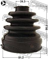 К-кт пыльник шруса внутр seat alhambra/vw sharan 03-10