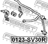 FEBEST 0123-SV30R Тяга стабилизатора CHEVROLET LACETTI 03- зад.подв.лев/прав.