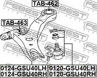 РЫЧАГ R Toyota Highlander  RX 07-