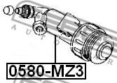 FEBEST 0580-MZ3 Цилиндр сцепл.раб. MAZDA 2/3