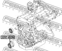 Ролик HYUNDAI TERRACAN 2001-