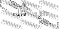 Опора рулевой рейки tab-518