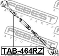 FEBEST TAB-464RZ Сайлентблок тяги TOYOTA CAMRY 01- зад.подв.попереч. прав.