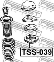 Опора амортизатора tss-039