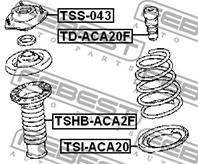 FEBEST TD-ACA20F Отбойник амортизатора TOYOTA RAV 4 00-05 пер.