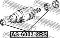 FEBEST AS-6003-2RS Подшипник ALL TOYOTA MITSUBISHI HONDA MAZDA NISSAN(17X35X10)