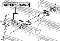 Крестов.кардан.вала Re 27x92 Nissan Pathfinder 05