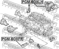 Опора двигателя Citroen Jumper  Peugeot Boxer  Fia