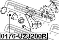 Поршень задн суппорта toyota land cruiser 200 uzj200/vdj200 2007- 0176-uzj200r