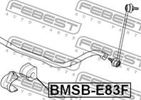 Втулка пер.стабил.BMW X3 E83 2003-2010 D22.5