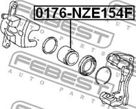 Поршень суппорта 0176-nze154f