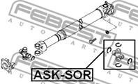 FEBEST ASK-SOR Крестовина кард.вала KIA SORENTO 02-09 28X48