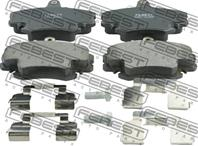 Колодки передние renault logan 2005-2013 2401-logf