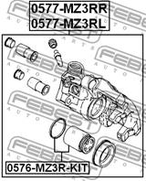 0576-mz3r-kit_поршень суппорта тормозного заднего