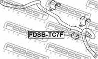 Втулка пер стабилизатора d24.5 ford transit connect (tc7) 2002-2013