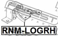 FEBEST RNM-LOGRH Опора двигателя RENAULT LOGAN/SANDERO 1.4-1.6i правая верхняя