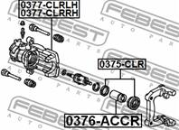 0375-CLR_Ремкомплект суппорта задний 0375-CLR