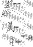 FEBEST TM-047 Опора двигателя TOYOTA CAMRY 01-06