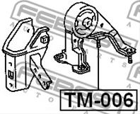 Опора двигателя tm-006