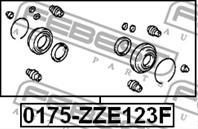 Рем. к-кт суппорта TOYOTA COROLLA 00- пер.