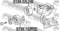 Ролик TOYOTA LAND CRUISER PRADO 120/150 2.7/4.0 03- TOYOTA