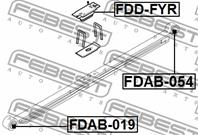 Втулка подвески Ford Transit FY 00-06