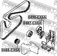 Подшипник пер. TOYOTA CAMRY ACV3/MCV3 2001-2006 17X40X12